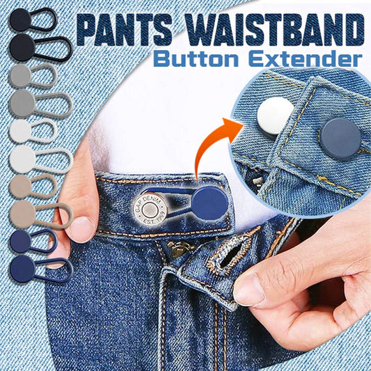 Pants Waistband Button Extender