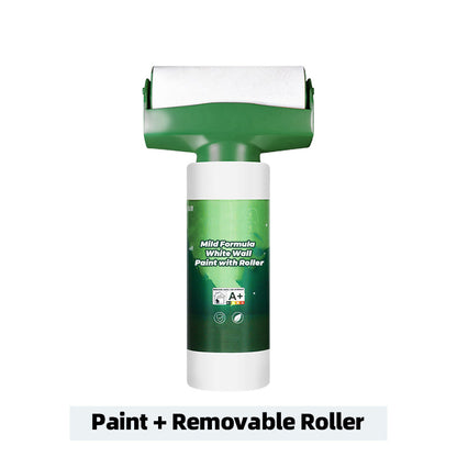 Mild Formula White Wall Paint with Roller🔥