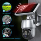 360-degree Solar Surveillance Camera with Full Color Night Vision