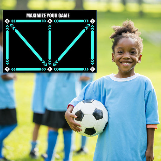 ⚽Soccer Train Mat for All Levels Non-Slip Silent